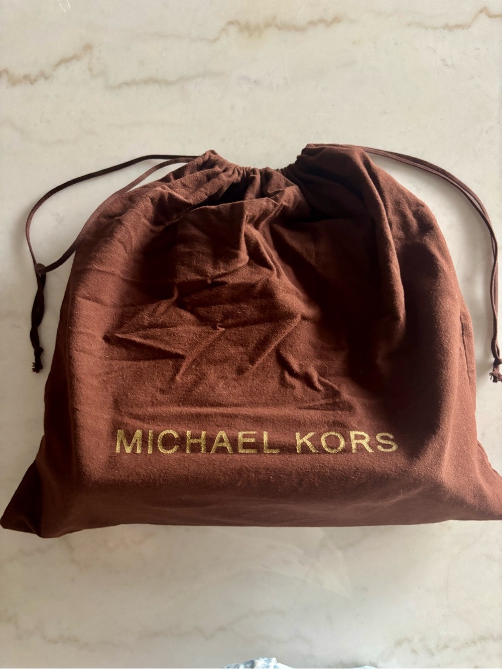 Michael Kors Metallic Silver Python Embossed Bucket Bag - Picture 6 of 6